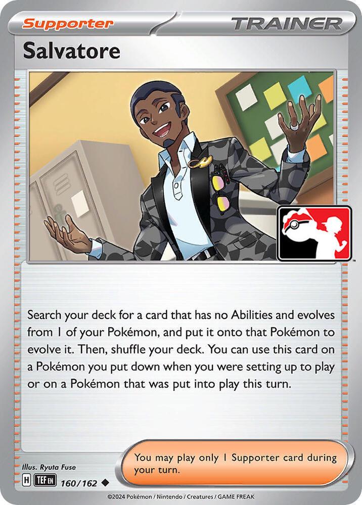 Temporal Forces Salvatore [Prize-Pack] Pokémon card
